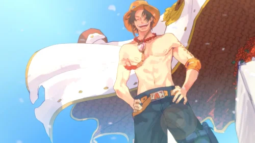 Portgas D. Ace One Piece 4K Live Wallpaper – Legendary Pirate Smile