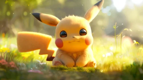 Pikachu 4K Animated Live Wallpaper | Cute & Whimsical Pokémon Background