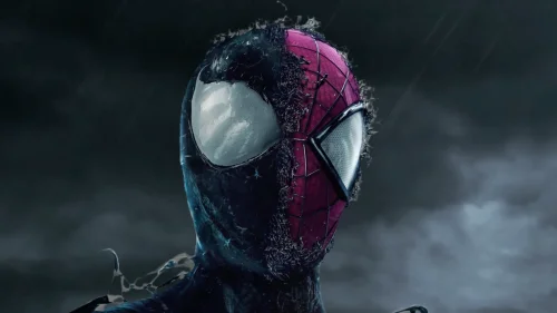 Symbiote Spider-Man 4K Live Wallpaper – Dark Marvel Transformation