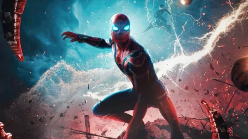 Spider-Man No Way Home 4K live wallpaper – multiverse action scene