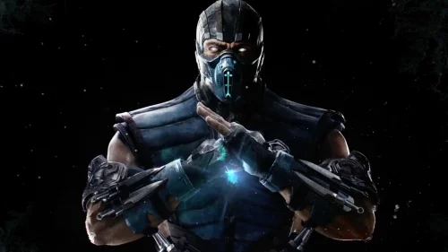 Sub-Zero Mortal Kombat 4K live wallpaper – cinematic ice warrior scene