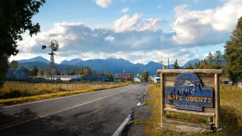Far Cry 5 4K live wallpaper – Hope County open-world animated landscape
