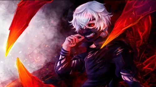Kaneki Ken Ghoul Awakening – Epic Anime Live Wallpaper for Dark Aesthetic Lovers