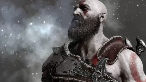 Kratos in the Storm – God of War Animated Live Wallpaper for Desktop