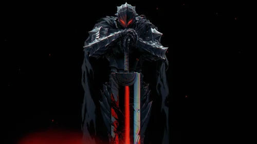 Dark Knight of Shadows – Epic Animated Live Wallpaper for Desktop