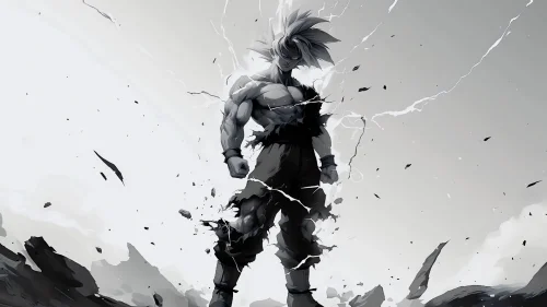 Goku Ultra Instinct Power Surge – Dragon Ball Live Wallpaper