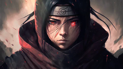 Itachi Uchiha – Sharingan Legend 4K Animated Live Wallpaper