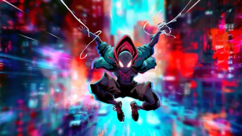 Fondo Animado Miles Morales – Acción Spider‑Verse en 4K