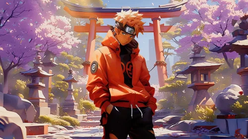 Naruto Spring Vibes – Animated 4K Live Wallpaper for Desktop