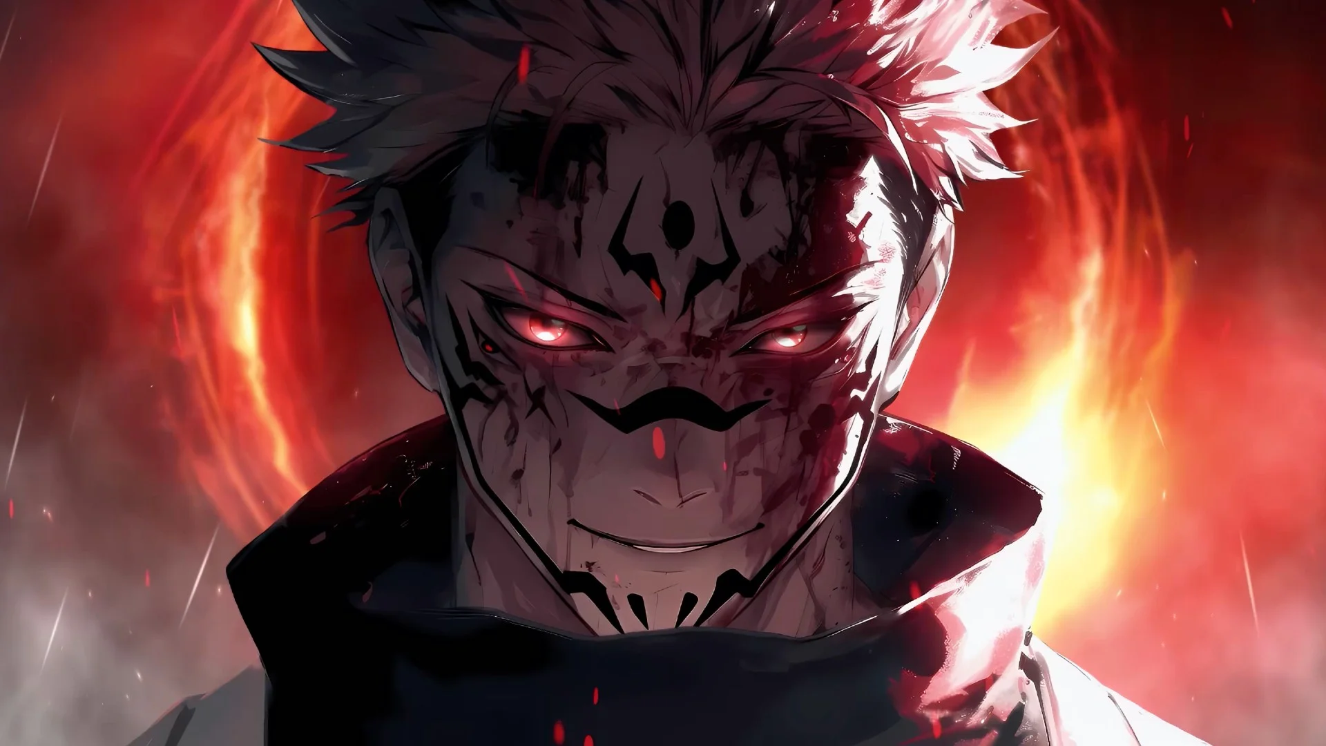 Jujutsu Kaisen Sukuna live wallpaper for desktop