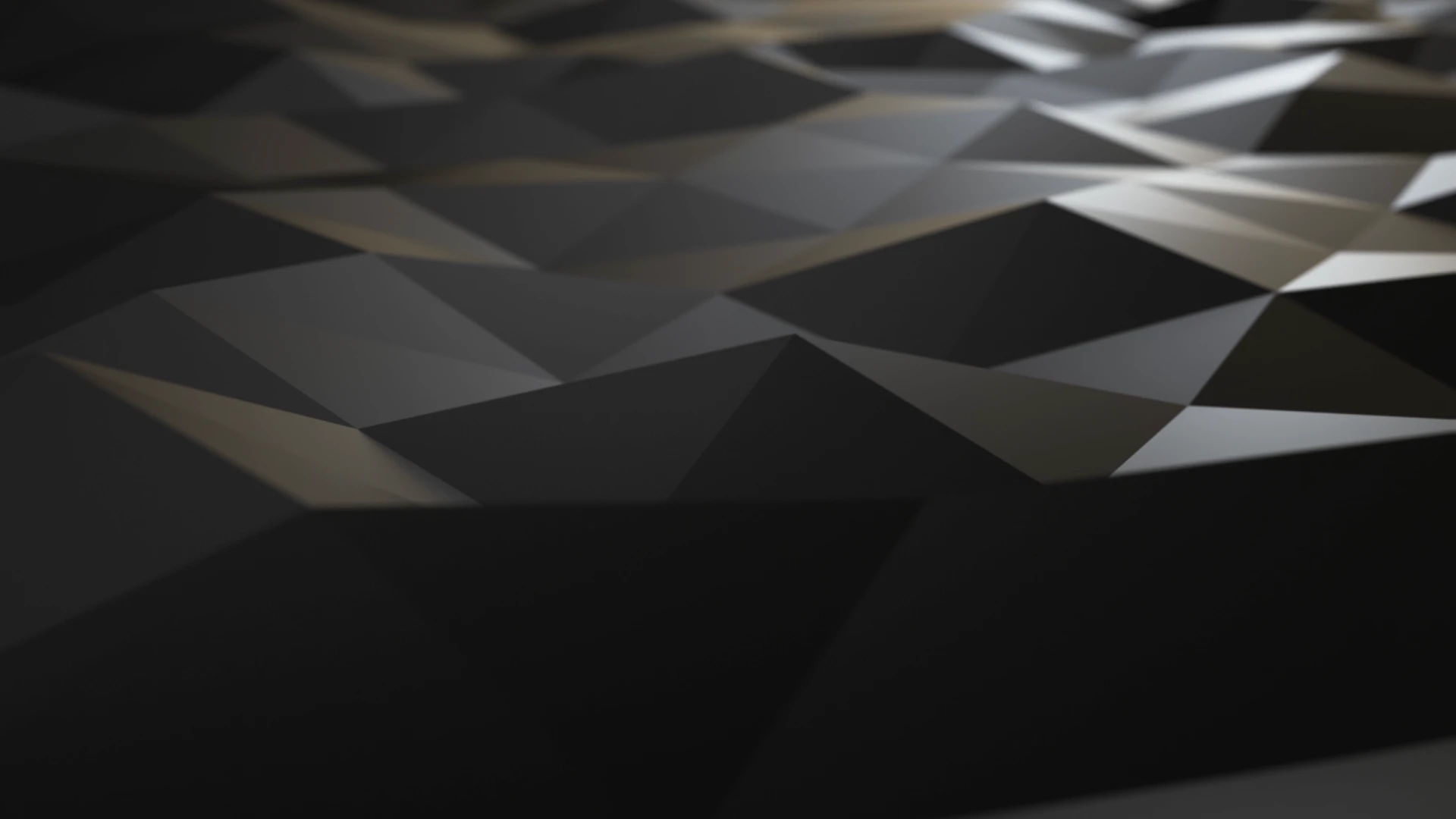 Polygon Waves live wallpaper for desktop