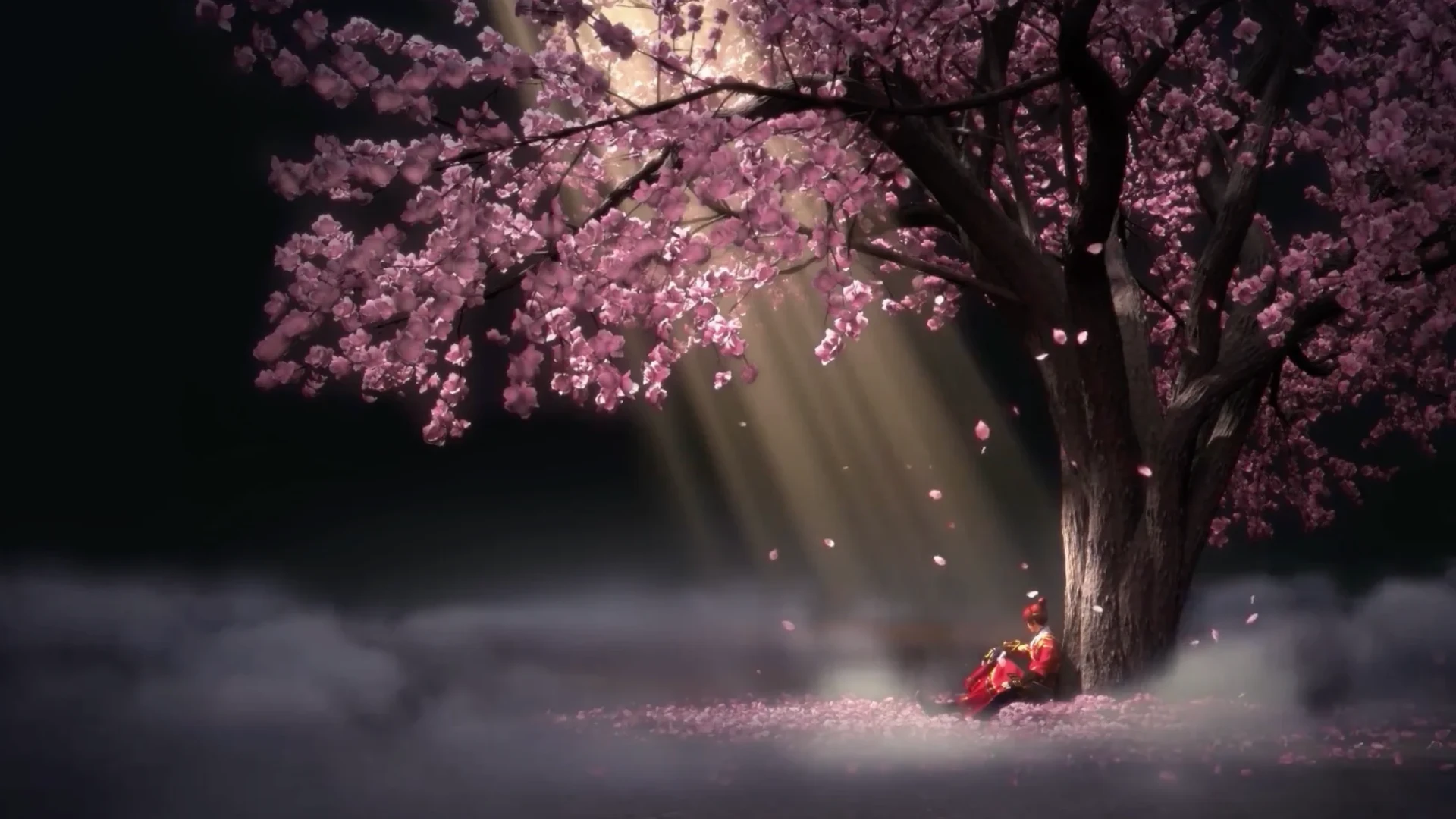 Sakura Drop live wallpaper for desktop