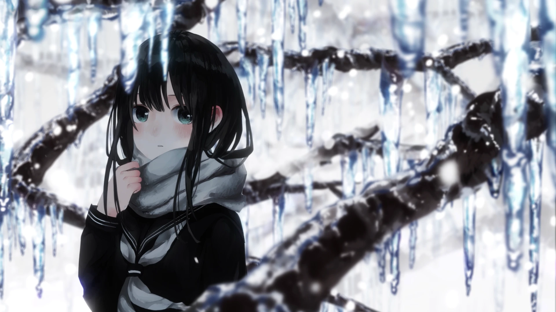 Weeping Trees live wallpaper for desktop