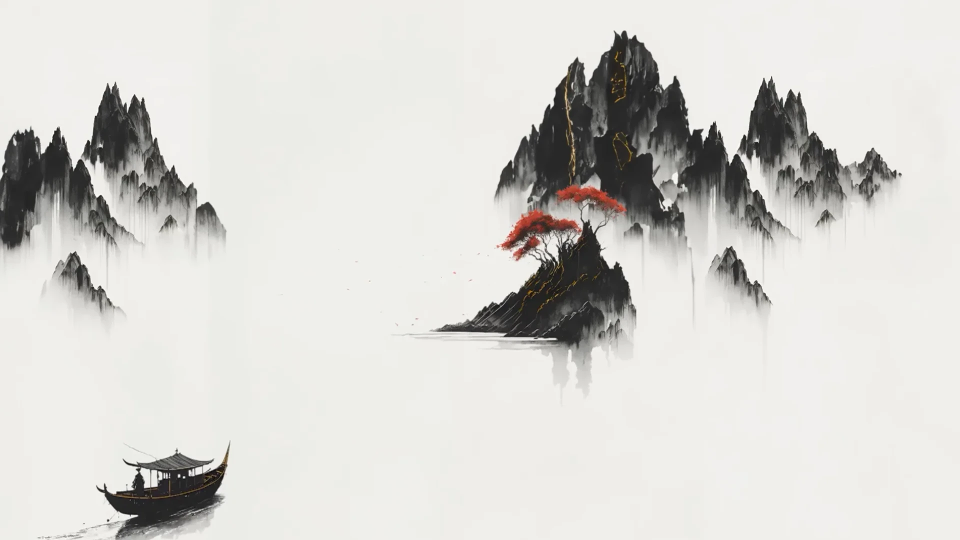 Cold River And Snow live wallpaper for desktop