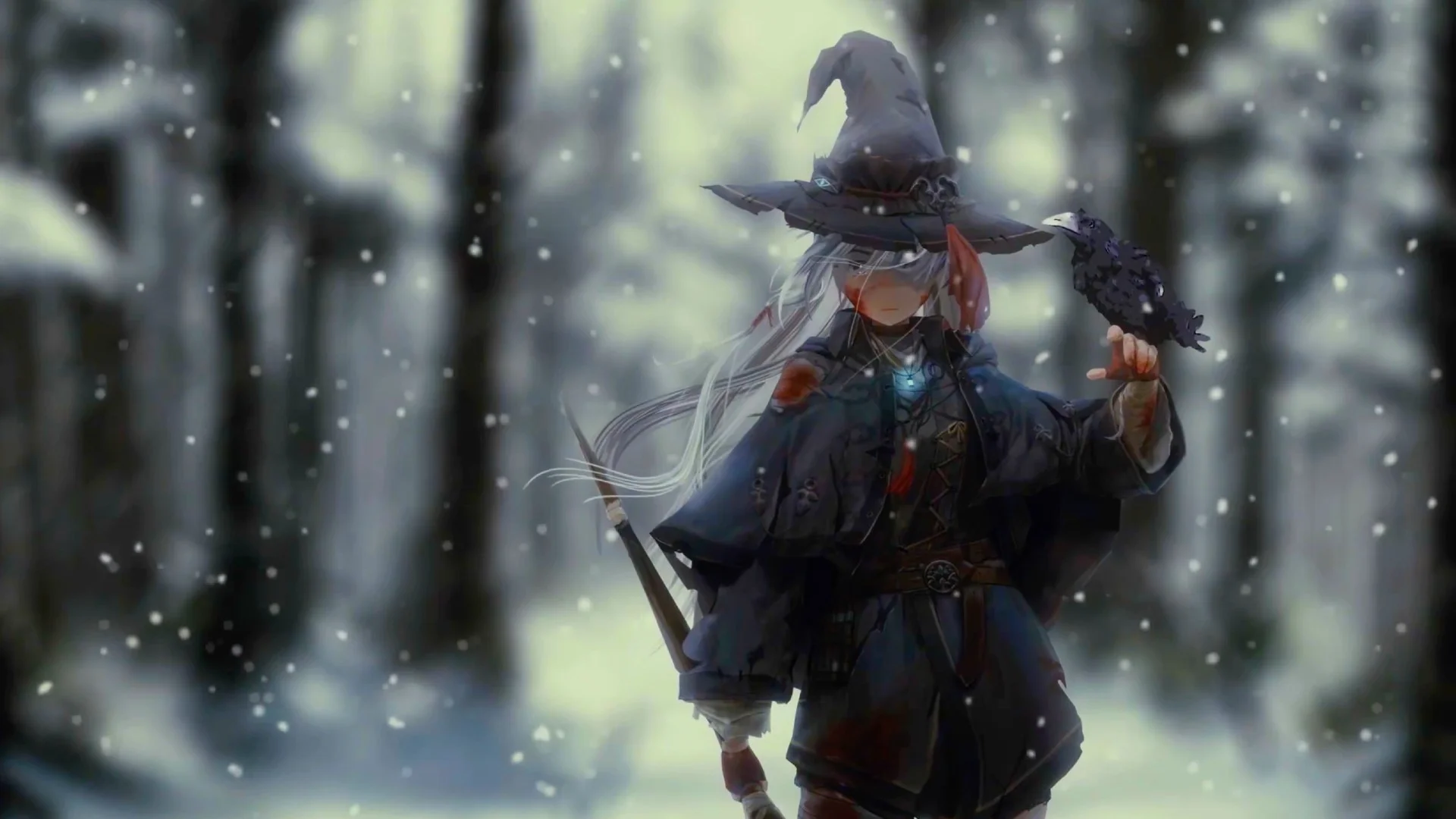 Elaina: Witch of the Roads live wallpaper for desktop