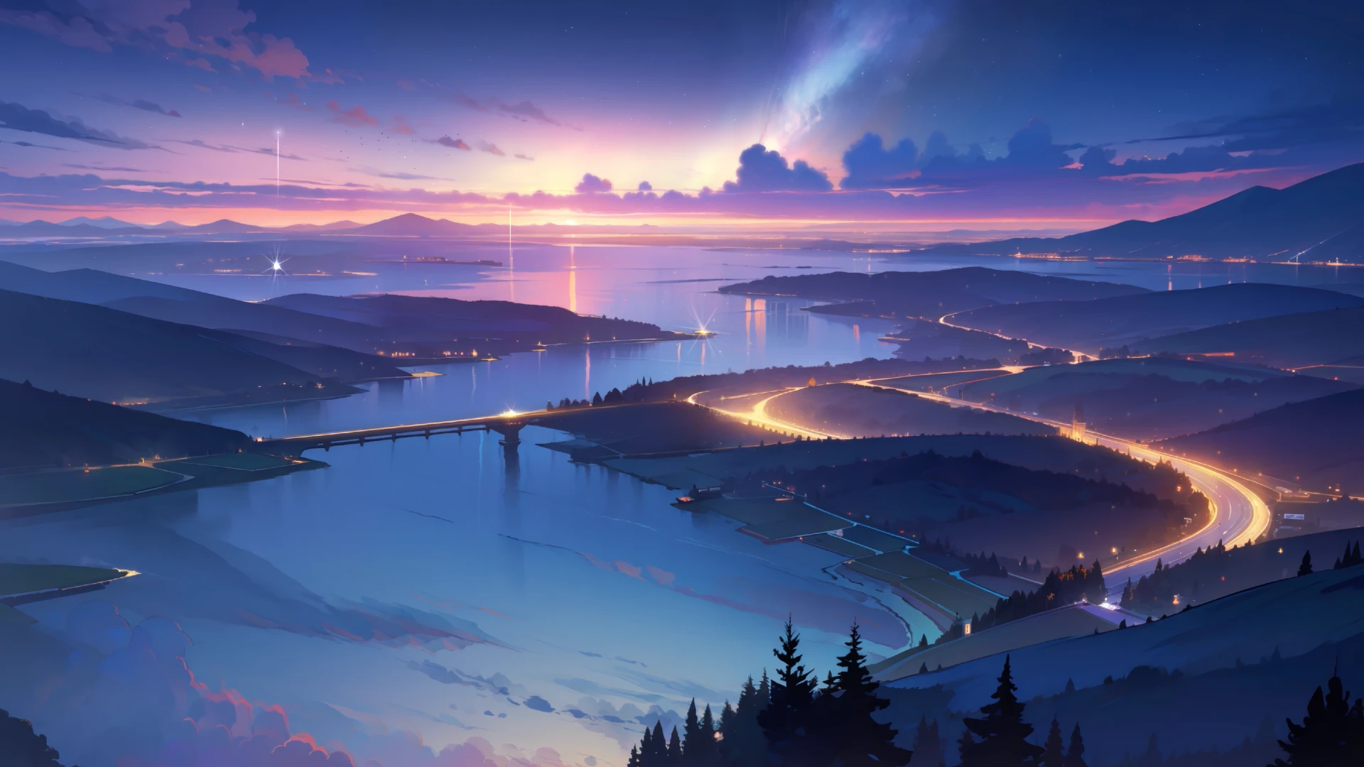 The Blue Hour live wallpaper for desktop