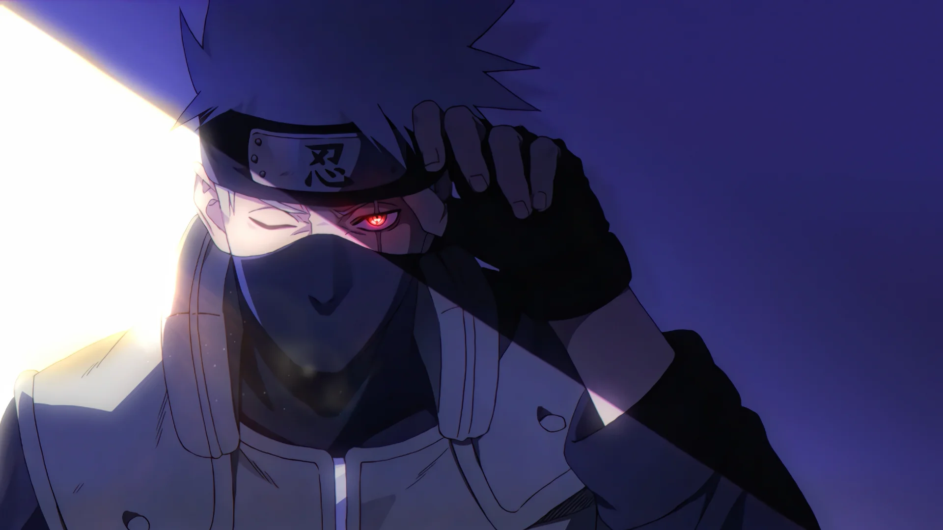 Kakashi Hatake – Sharingan Awakenin live wallpaper for desktop