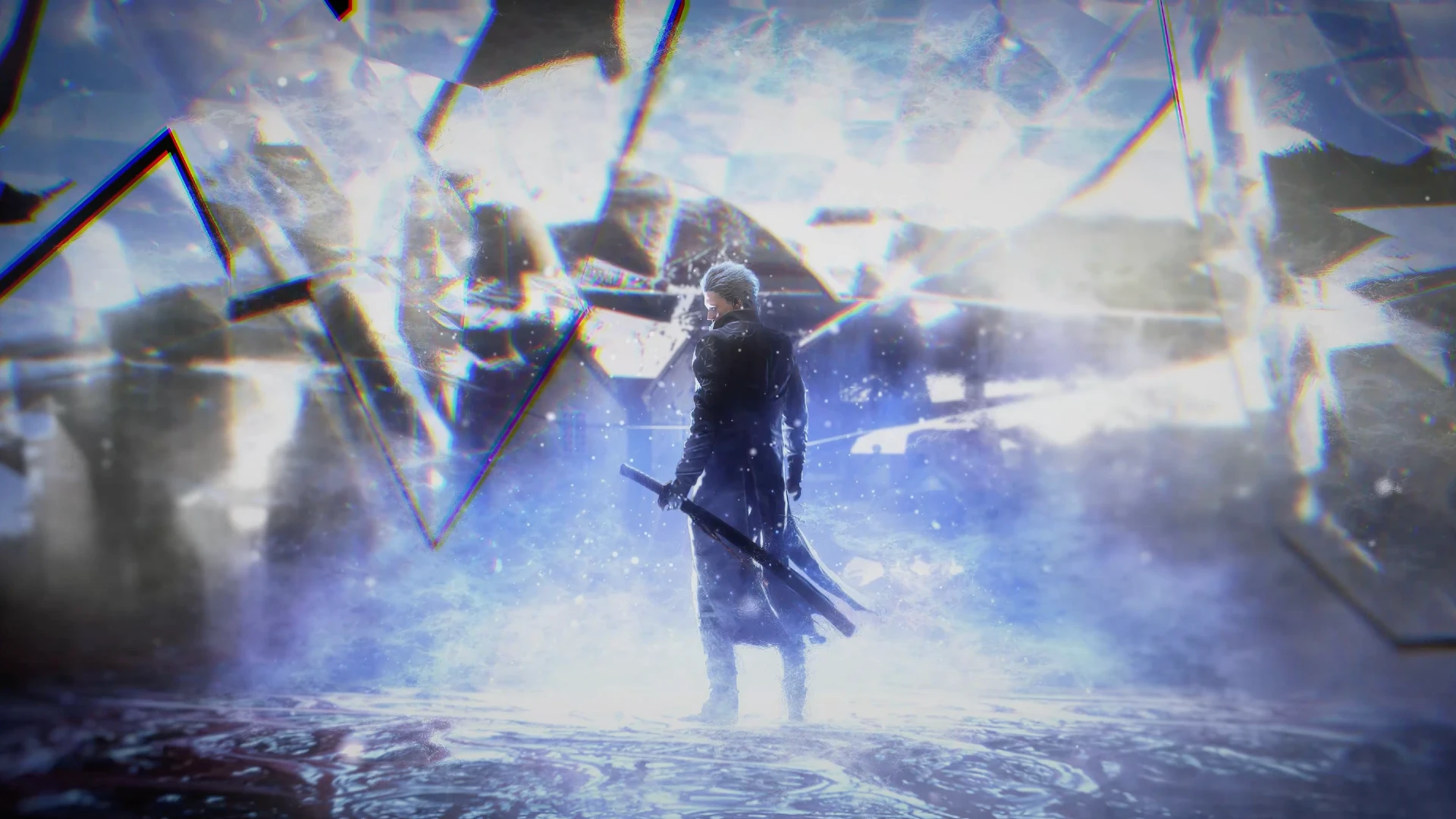 Vergil Devil May Cry live wallpaper for desktop