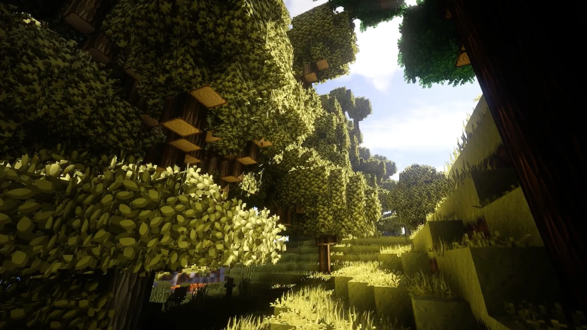 Minecraft Nature live wallpaper for desktop