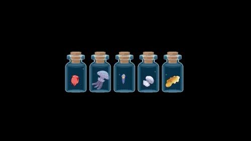 Ocean Creatures In Jar Download Live Wallpaper