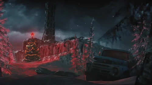 New Year Zone Stalker Download Live Wallpaper