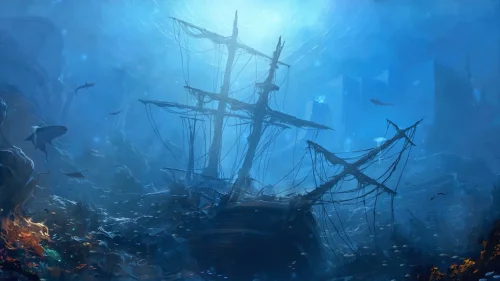 Underwater Ruins Download Live Wallpaper