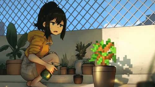 Oak from Minecraft Download Live Wallpaper