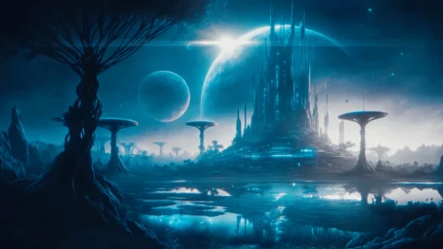 Celestial Utopia Download Live Wallpaper