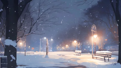 Winter evening Download Live Wallpaper