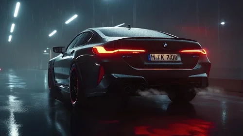 Black BMW M760 Download Live Wallpaper
