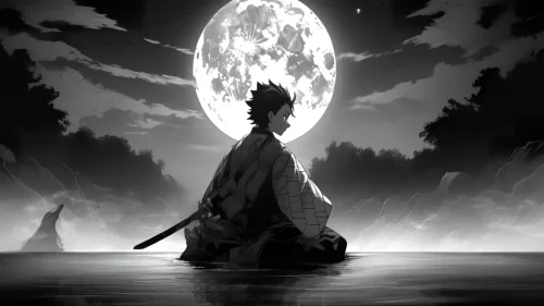 Anime Demon Slashing Blade Download Live Wallpaper