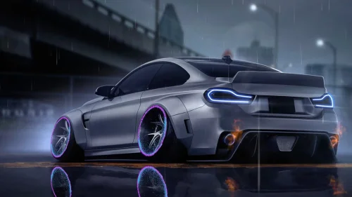 BMW M4 Running Download Live Wallpaper