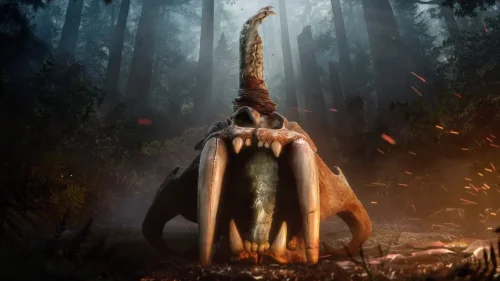 Far Cry Primal Dinosaur Skull Download Live Wallpaper