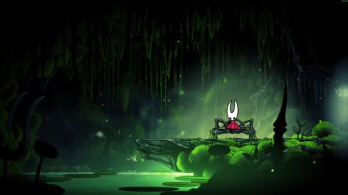 Hornet Hollow Knight Silksong Herunterladen Animiertes Hintergrundbild