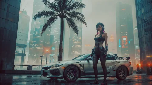 Cyberpunk Streets Download Live Wallpaper
