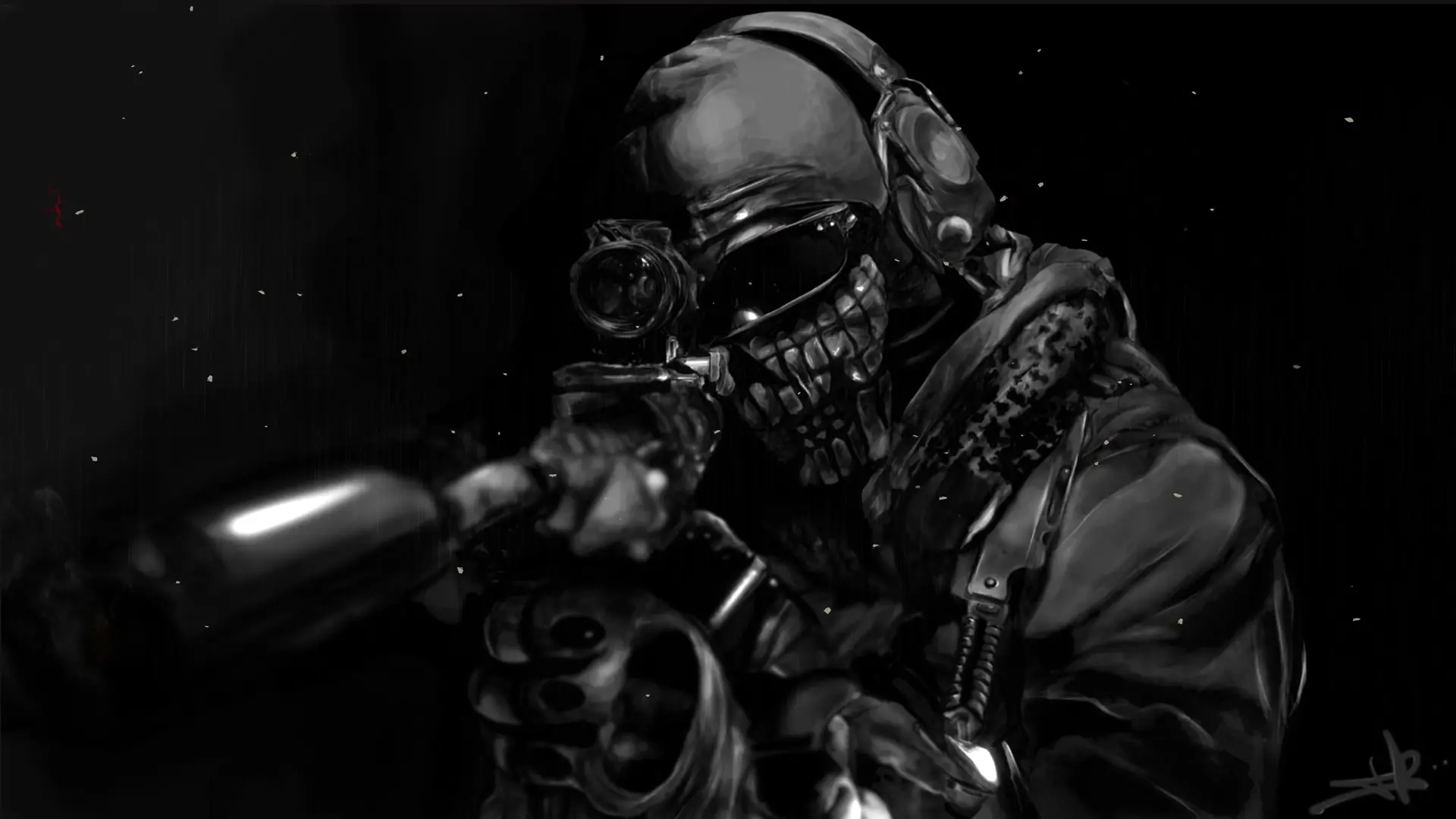 Call of Duty soldier live wallpaper for desktop