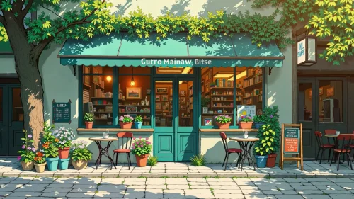 Lo-Fi Café Download Live Wallpaper