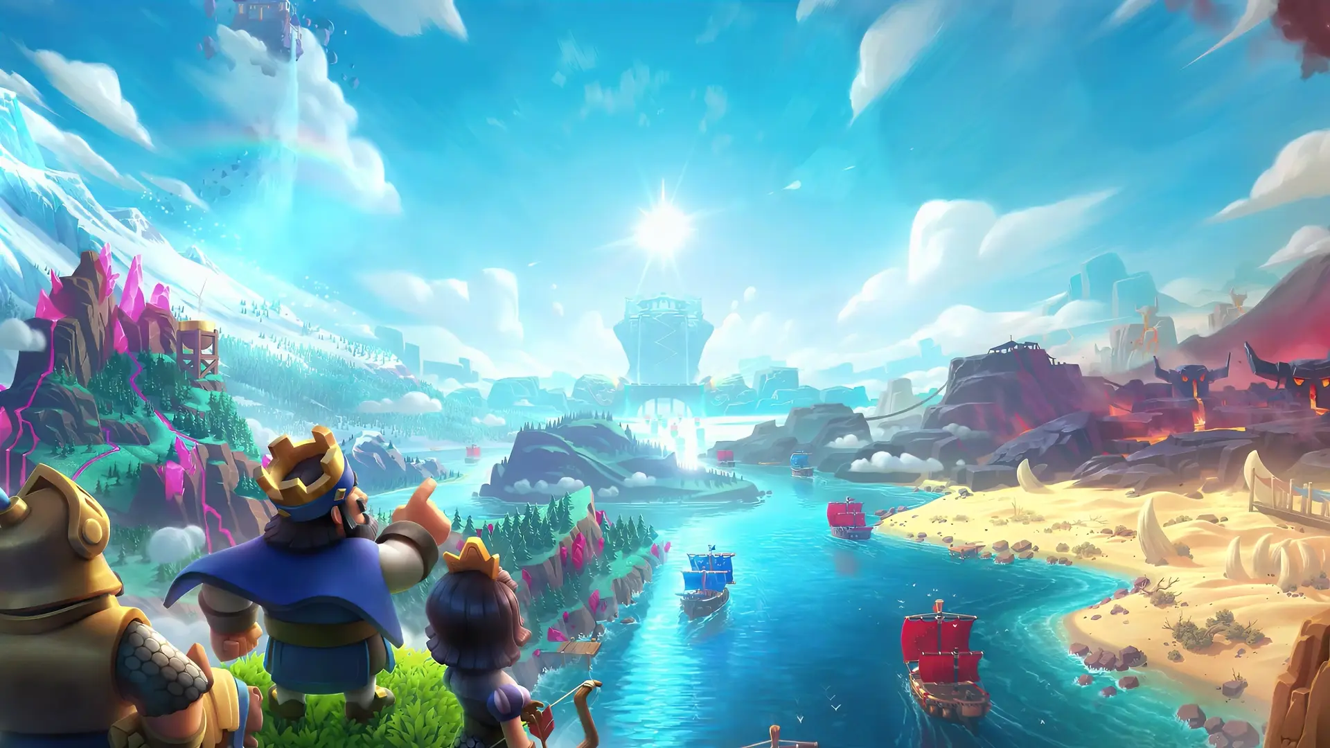 Clash Royale live wallpaper for desktop