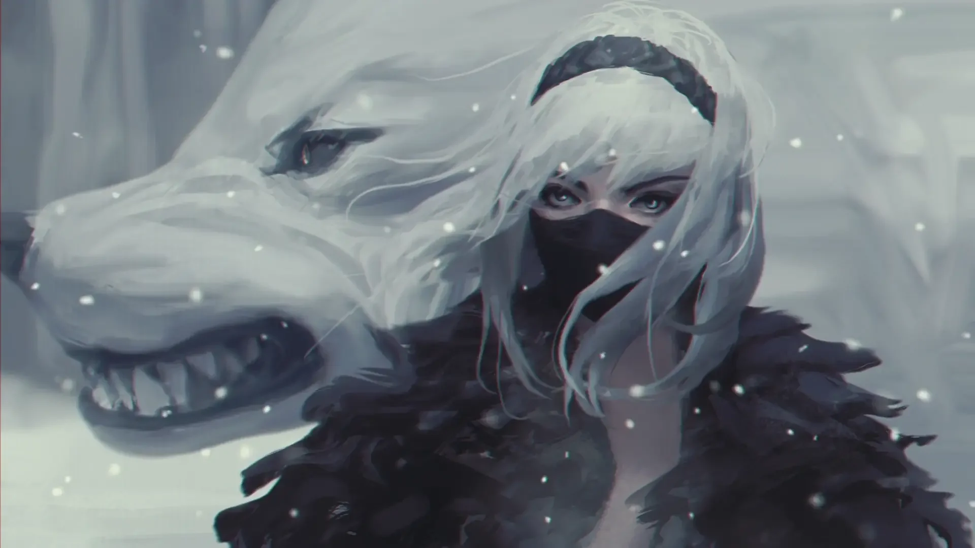 Mystic Warrior live wallpaper for desktop