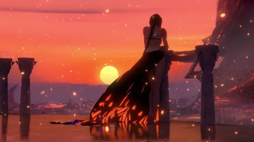 Embers of the Last Sunset Download Live Wallpaper