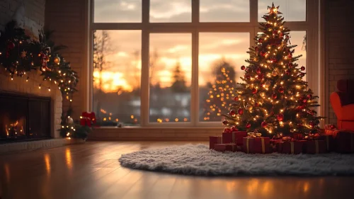 Warm Christmas Glow Download Live Wallpaper