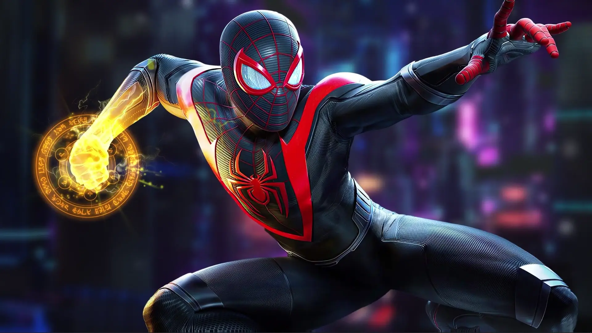 Spiderman Miles Morales live wallpaper for desktop