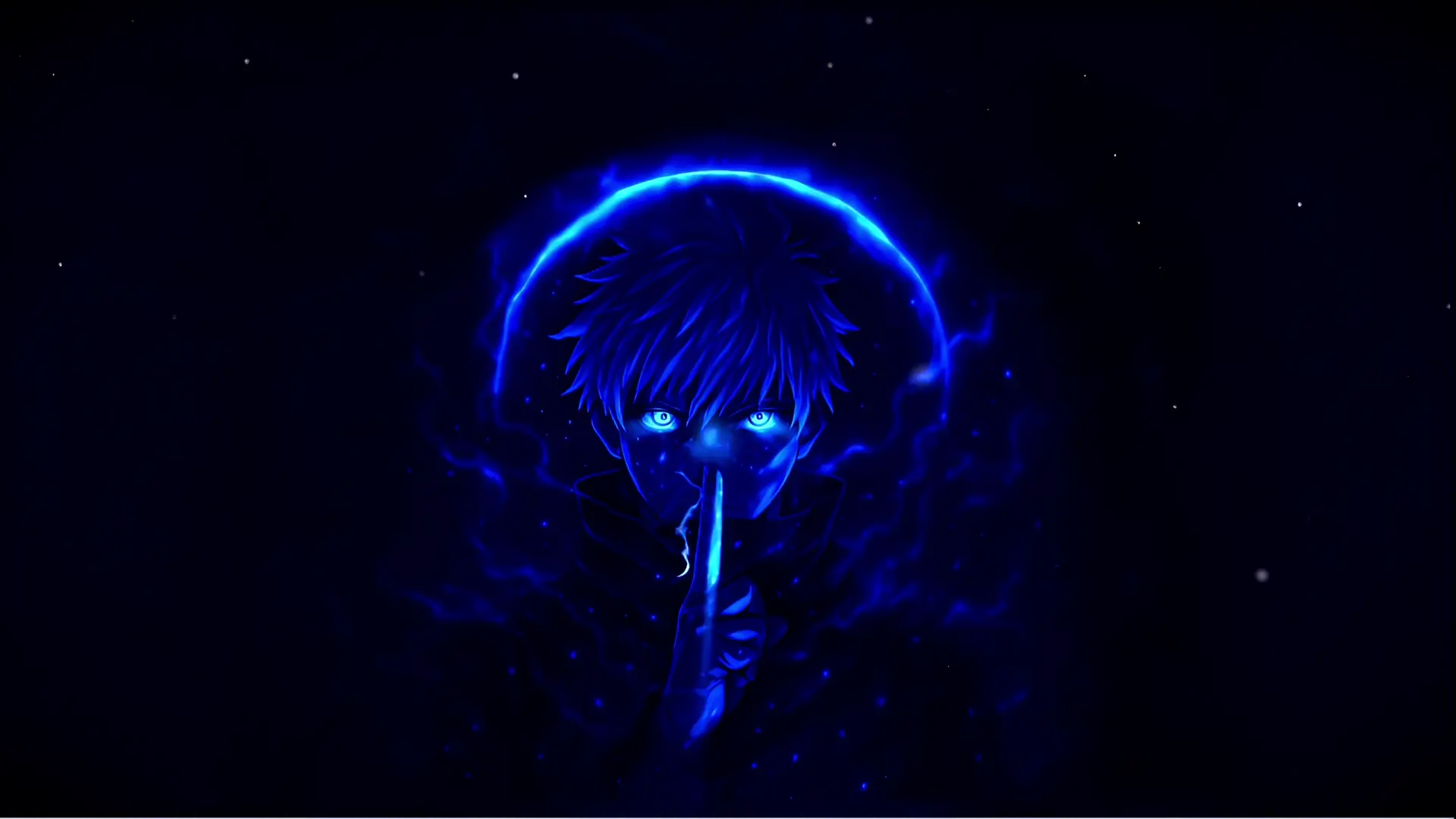 Blue Mystic Sorcerer live wallpaper for desktop