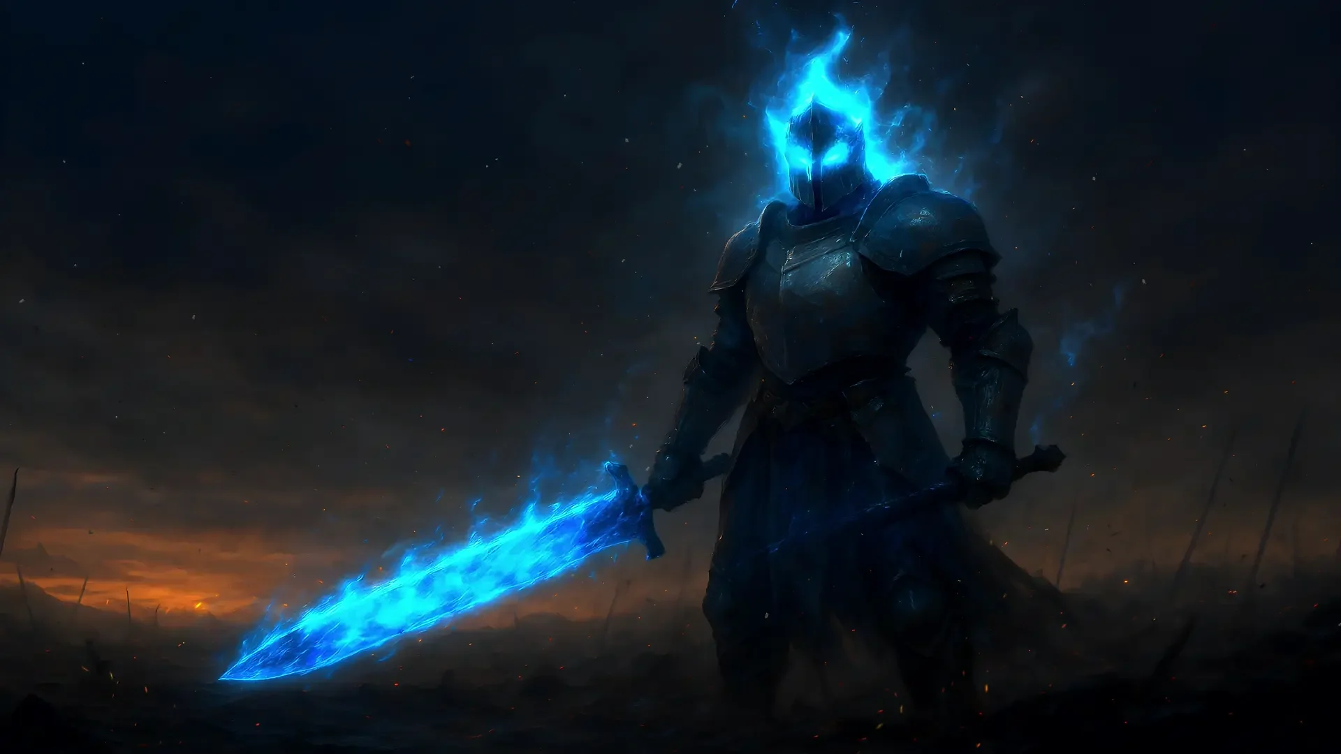 Flame of the Abyss live wallpaper for desktop