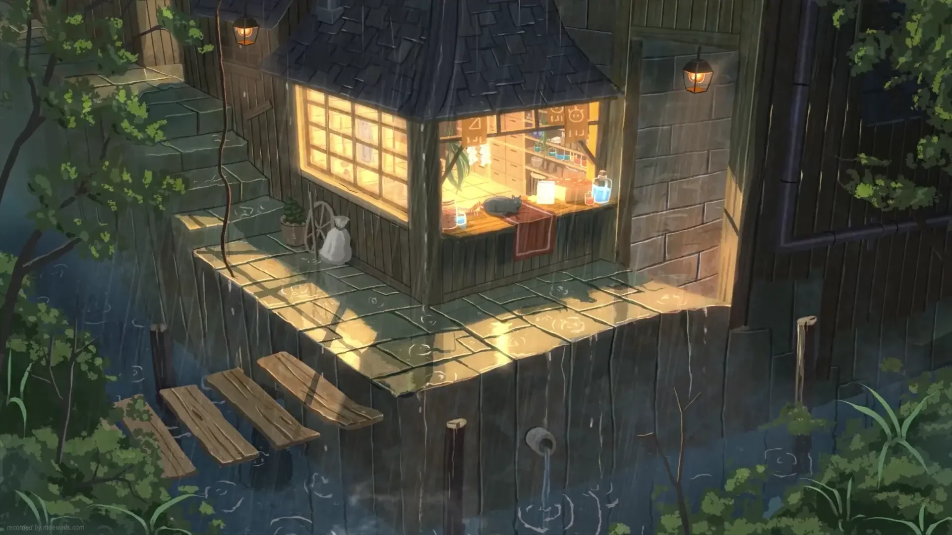 Lo-Fi Mood live wallpaper for desktop