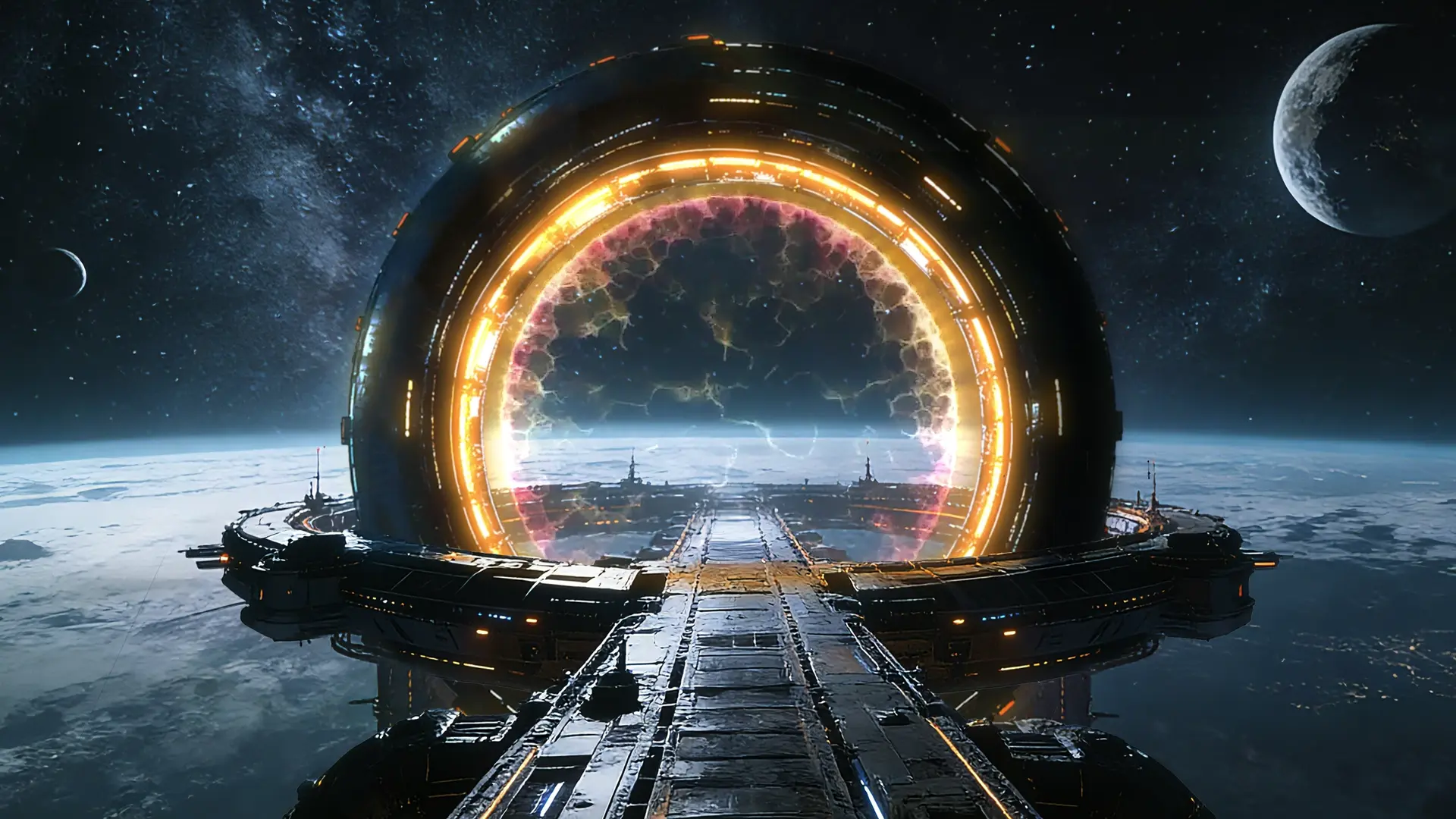 Cosmic Gateway live wallpaper for desktop