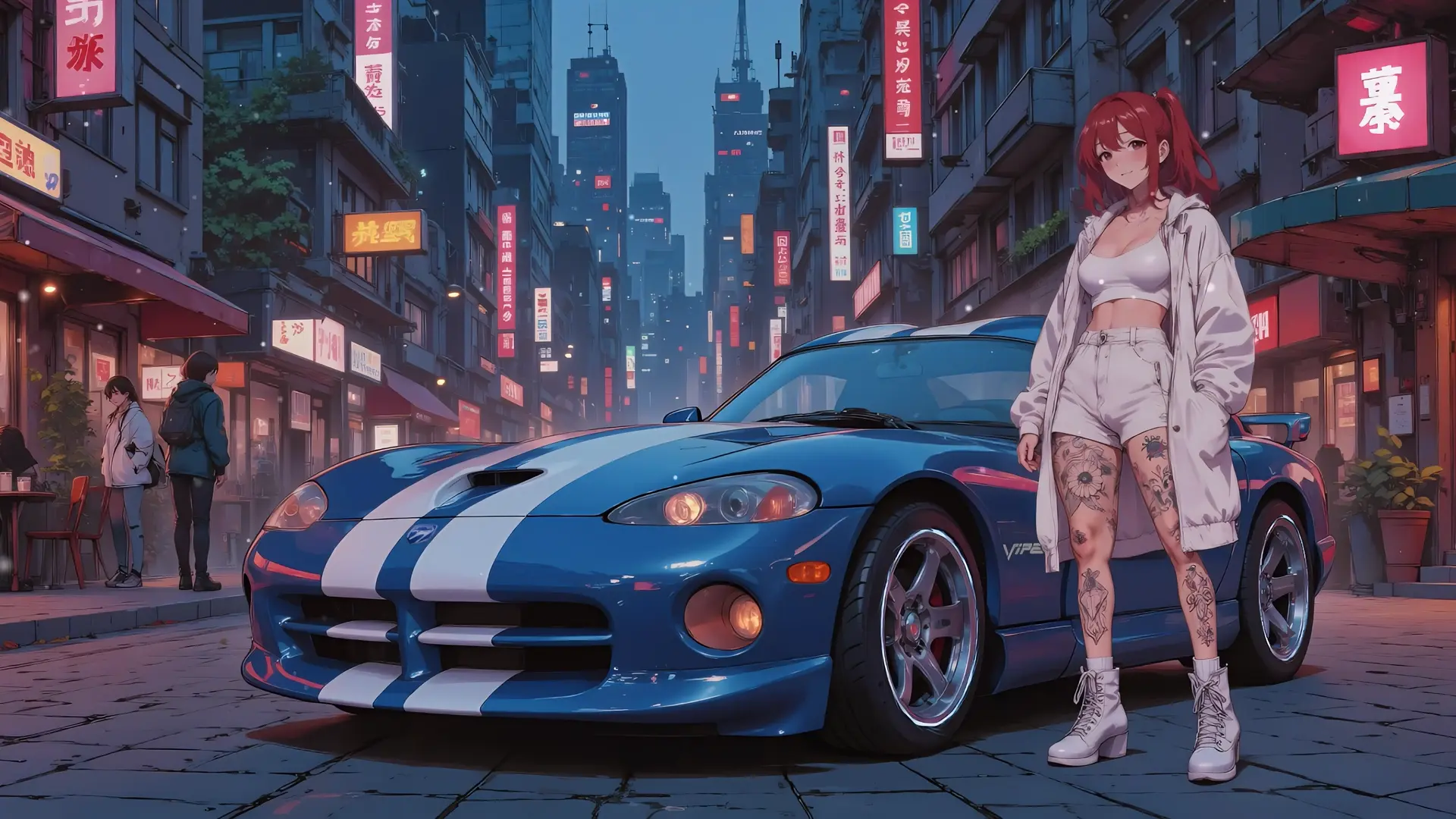 Dodge Viper GTS SR II live wallpaper for desktop