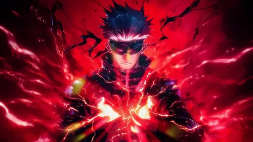 Gojo Cursed Energy live wallpaper for desktop