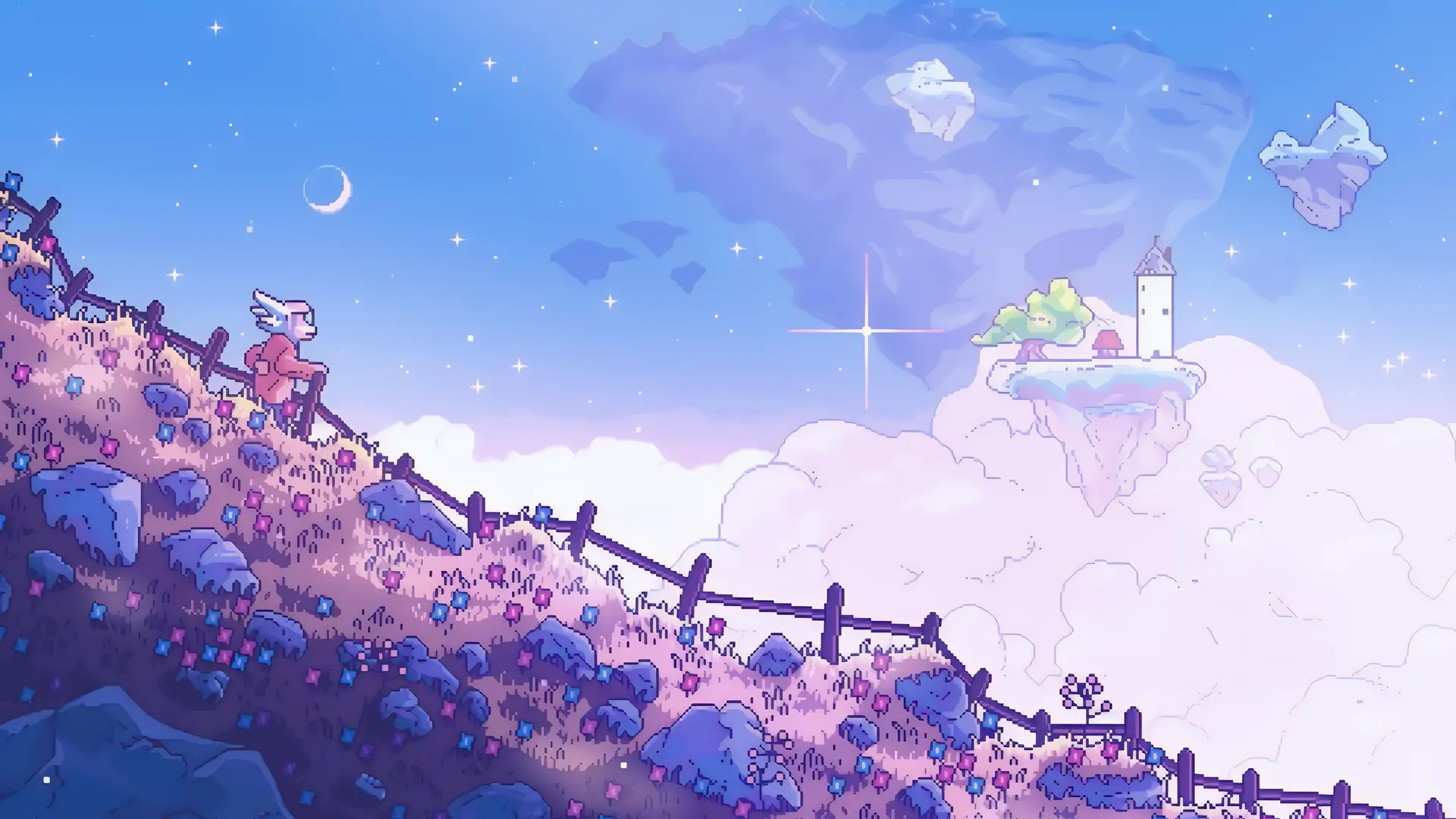 Dreamy Sky Journey live wallpaper for desktop