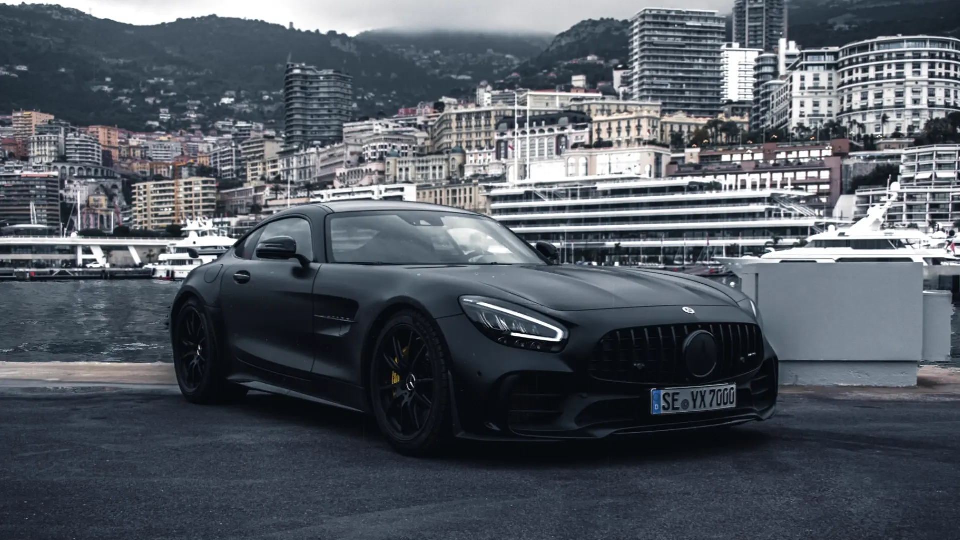 Mercedes AMG GT Monaco live wallpaper for desktop